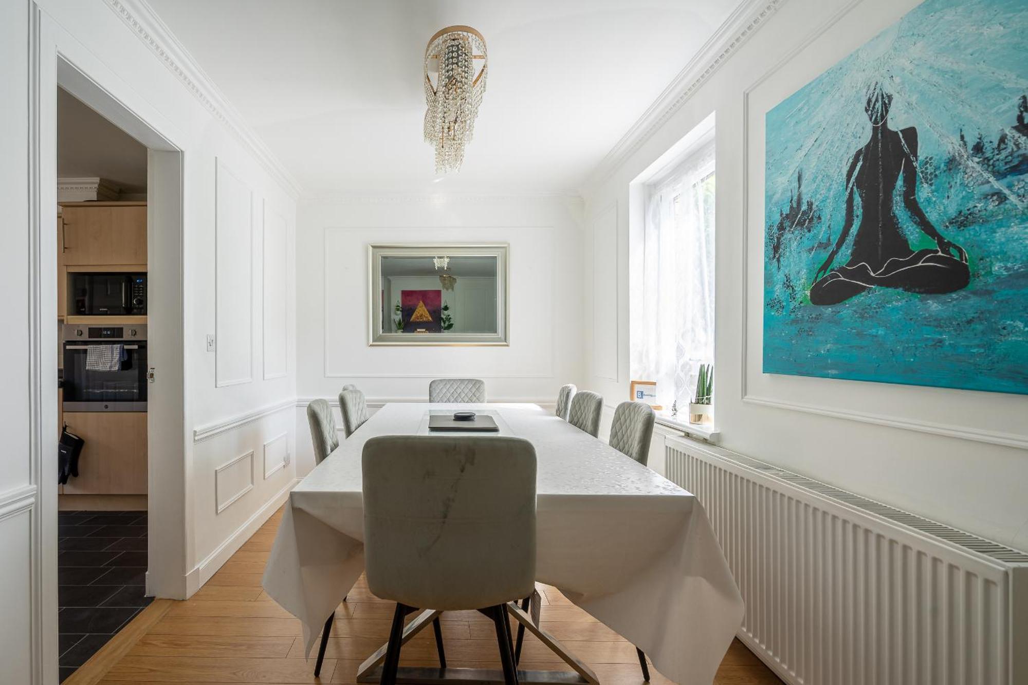 Centre House - 5 Bedrooms - Sleeps 9 - Parking Vakantiehuis Edinburgh